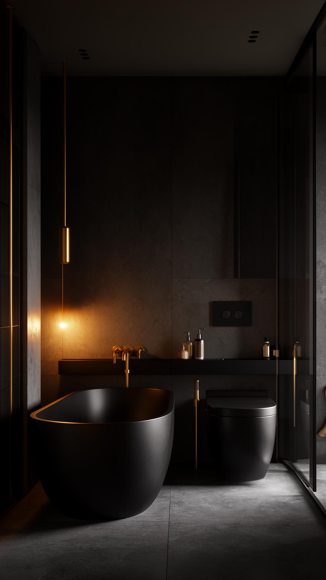 Luxury bathroom installation