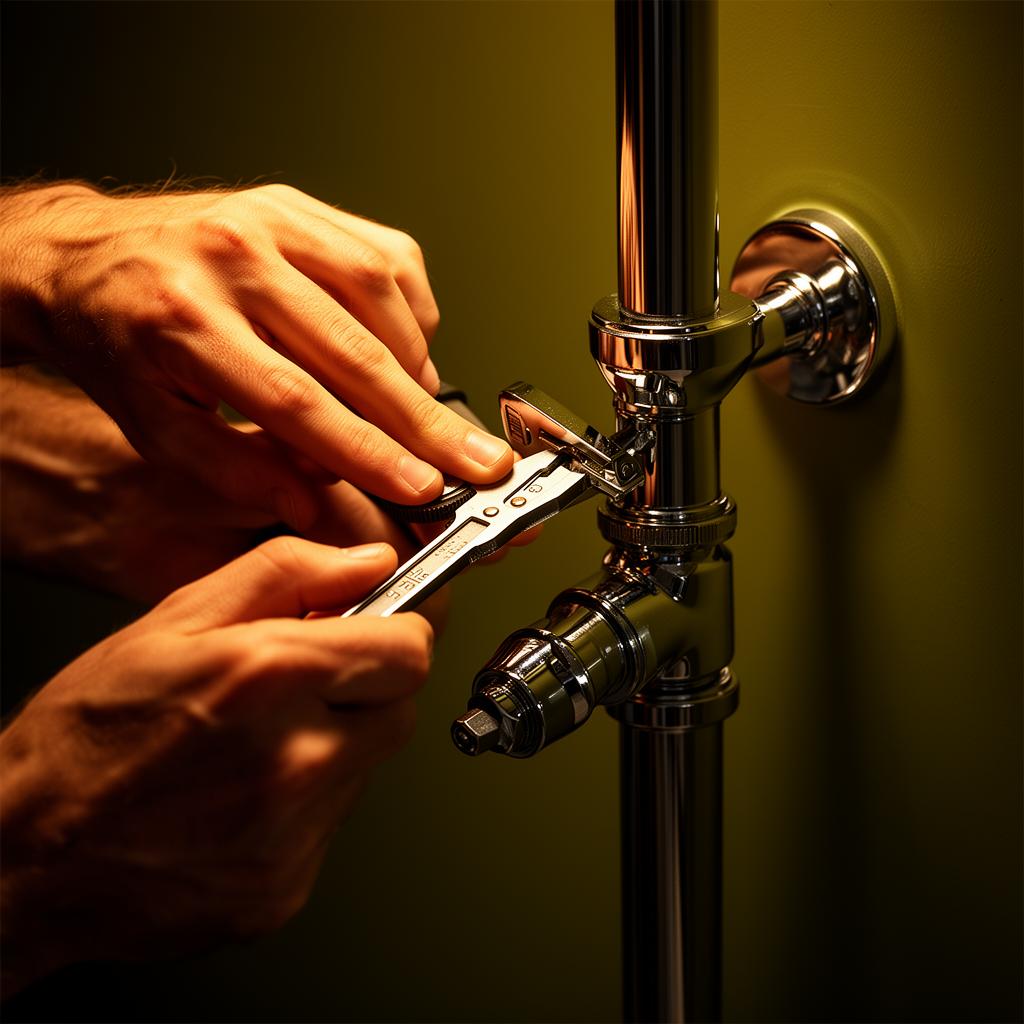 Precision installation work
